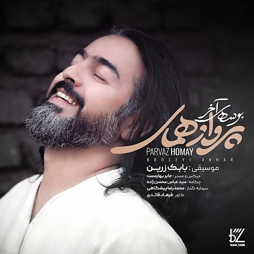 Cover artwork for Booseye Akhar by Parvaz Homay